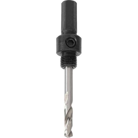 kwb Albero di registrazione per seghe a foro Bi-Metal con 1/2 '' - 20 file thread 598800 (per seghe da foro Ø 16-30 mm, esagono, con trapano a centraggio HSS) U. A. Per einhell te-cd 18 li (1/4)