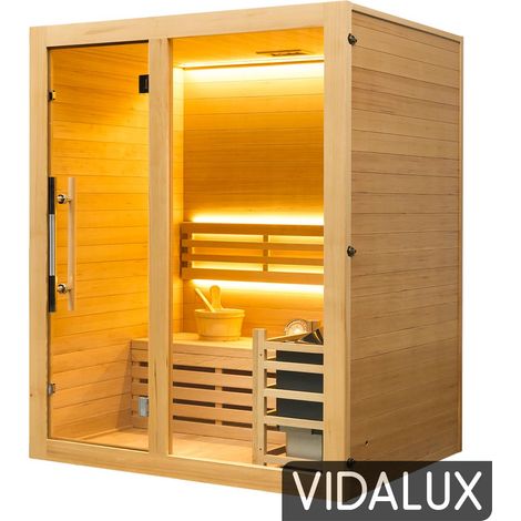 Vidalux 3 Person Nordic Traditional Sauna (1/5)