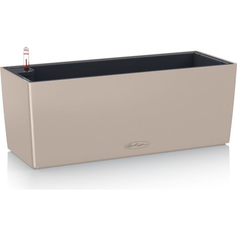 LECHUZA® Blumenkasten BALCONERA Color 50 Sandbraun All-in-One