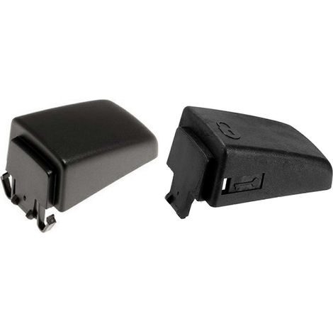 Tapa de manija de puerta delantera izquierda negra con tapa de manija de puerta (1/5)