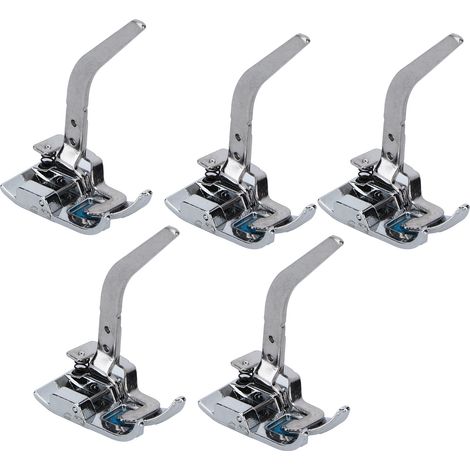 5Pcs Knit Presser Foot Household Sewing Machine Accessories for Light Thin Elastic Fabrics (1/5)