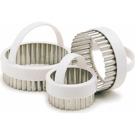 Kitchen Craft Flutted Pastry Cutters x 3 KCPASTRY3