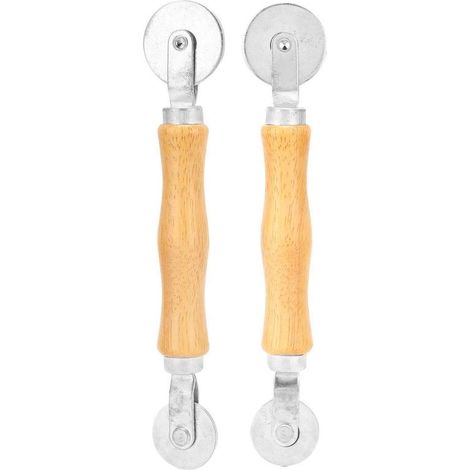 Outil d'enroulement de moustiquaire en alliage d'aluminium pour fenêtres et portes - Accessoire de rouleau à cannelures à main (1/5)