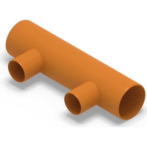 Distributeur thermique AWADUKT DN 500 BL 2 m, 2 raccords DN 315, centré