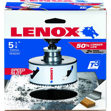 LENOX Bi-Metall Lochsäge T3 Speed Slot 133mm