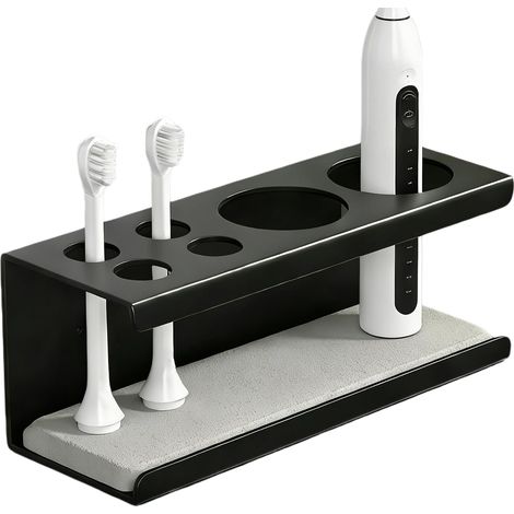 Electric Toothbrush Holder, Wall-Mounted Toothbrush Holder (1/5)