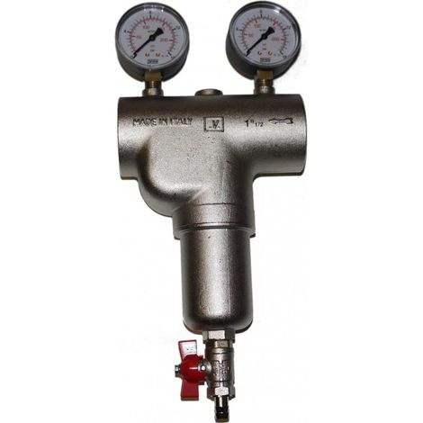 Filtro a setaccio in ottone autopulente 40x49, 300µm