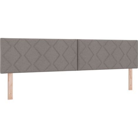 Maison Exclusive - Cabecero LED Taupé tela (1/5)
