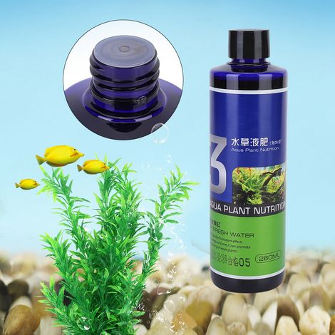 Engrais liquide hautement nutritif pour plantes aquatiques, solution nutritive pour aquarium, 260 ml (1/5)