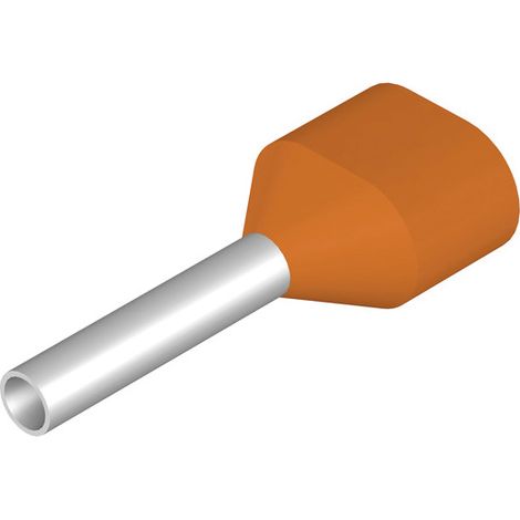 Conector de ferrule Weidmüller 9004440000 cobre galvanizado parcialmente aislado