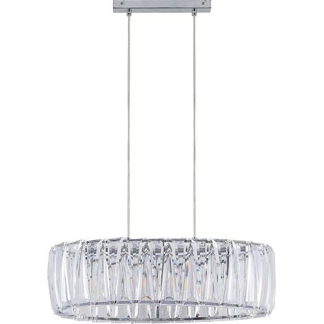 Lindby Lámpara colgante 'Sofia' en Transparente de Plástico