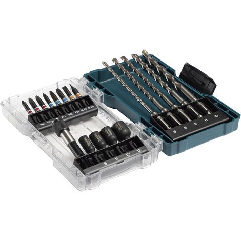 Set di punte e punteurs MAKITA E-07026 SDS-PLUS (18 pezzi)