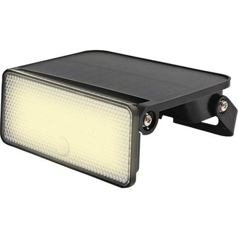 VELAMP Proiettore LED solare 1600 lumen orientabile con rilevatore di movimento MAYA XL