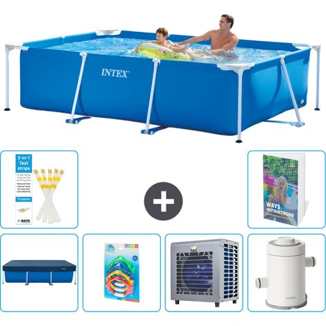 Intex Piscina con struttura Rettangolare - 260x160x65 cm - 7-pezzi  S164 (1/5)