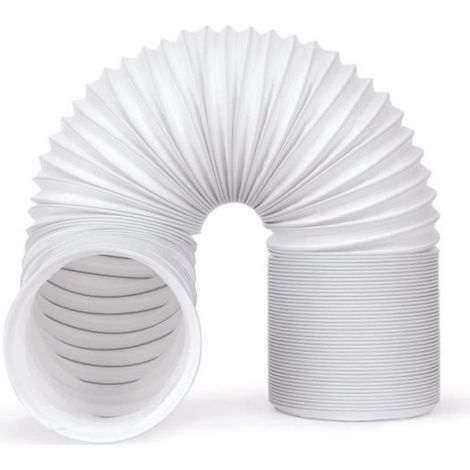 Tuyau Climatiseur Mobile Allongé, Tuyau Évacuation de Climatiseur Portable Longueur de 1,5M, Résistant à la Chaleur&Corrosion (1/3)