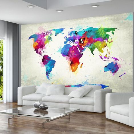 Papier Peint "The Map of Happiness II" 450x270cm (1/2)