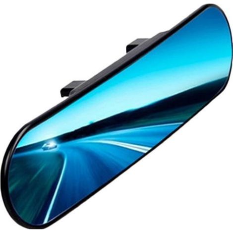 Rétroviseur panoramique - Pour l'intérieur de la voiture - Universel et anti-éblouissement - Rond avec réglage d'angle (1/4)