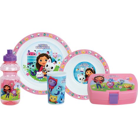 Gabby Et La Maison Magique Lot Vaisselle En Plastique Réutilisable (1/5)