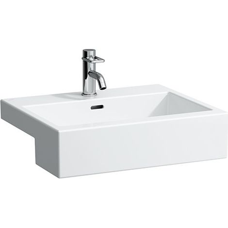 LAUFEN Living City lavabo semi-encastré, avec trop-plein, 1 trou (1/4)