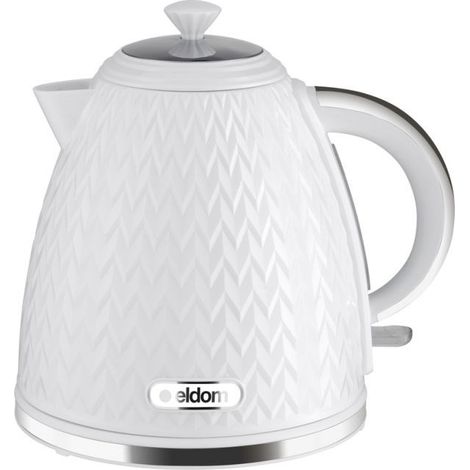 Eldom C265B NELA Bouilloire électrique blanche 1,7L 2000W (1/5)