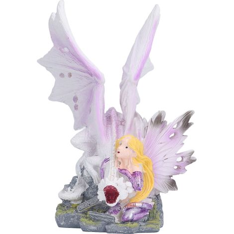 Artisanat danse avec dragon, décoration féminine dragon, ornement de bureau dragon, figurine de dragon pour bureau (1/5)