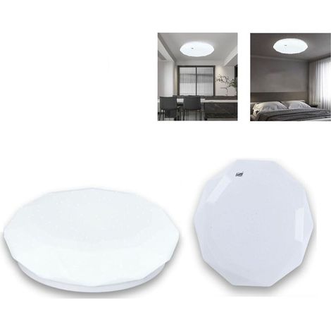PLAFONIERA LED 55W LUCE FREDDA DIAMANTE EFFETTO CIELO STELLATO APPLIQUE BTL-803 (1/5)
