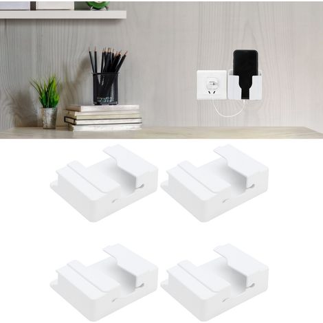 [Porte-objets mural] + [ABS durable] + [10x8.6x3.5cm] + [Installation sans perforation] (1/5)