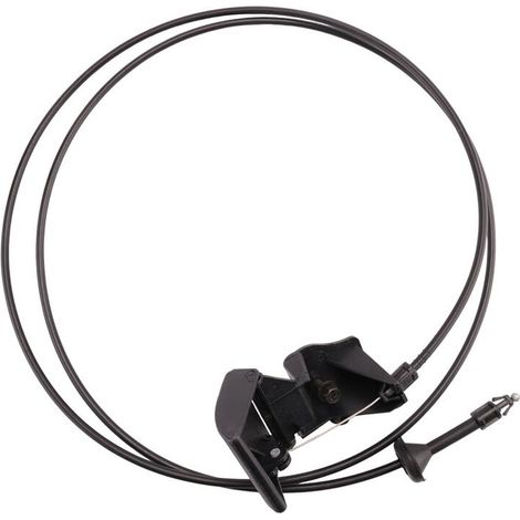 Cavo di apertura del cofano auto 55394495AB con maniglia, compatibile con i modelli Grand Cherokee 2006-2010 e Grand Cherokee 2005-2010.