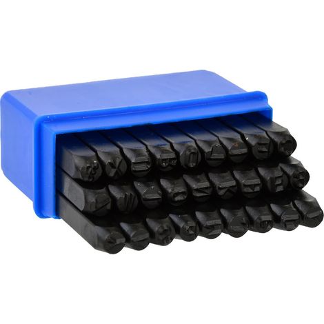 Numeradores de letras de 5 mm/27 piezas. (10/20) (1/3)