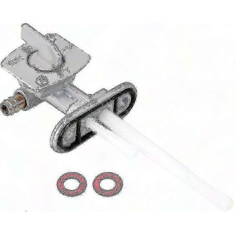 Robinet d'essence vanne de carburant compatible PW80, TTR125, BW80, YFM250, YFZ450 - interrupteur de coupure, pièce détachée moto tout-terrain (1/5)
