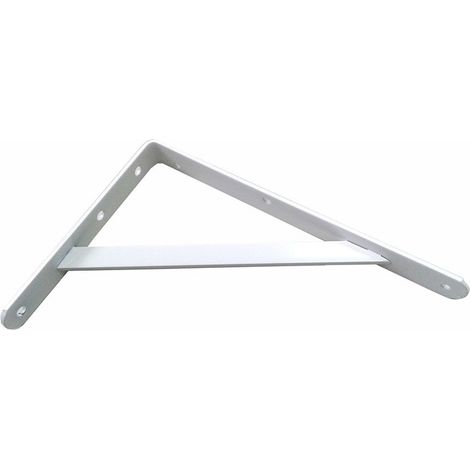 équerres Acier Blanc Fortex Support Mural Robuste Et Discret - Fepre (1/3)