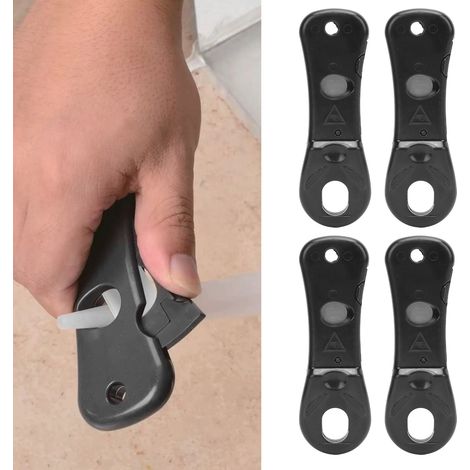 Coupe-Cartouche Manuel pour Colle et Silicone - Kit 4 Pièces avec Coupeur Nozzle - Inox et Plastique (1/5)