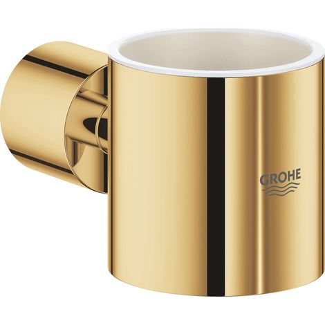 Grohe Atrio Marco metálico para vaso o dispensador de jabón con fijaciones ocultas, Cool Sunrise (40304GL3) (1/3)