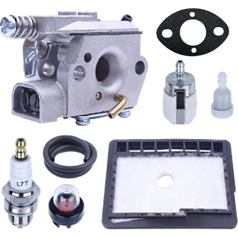 Kit de carburateur pour ECHO CS3000 CS3400 CS3450, comprenant filtre à air, joint, filtre à carburant et durite. (1/5)