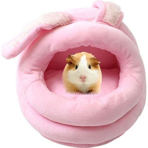 Cozy Warm Bed for Hamsters, Soft and Comfortable Small Animal Basket for Rabbits, 15x15cm