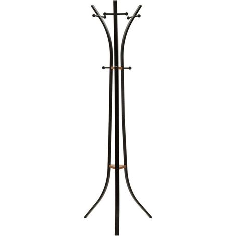 Porte-Manteau en Métal "X" 183cm Noir (1/5)