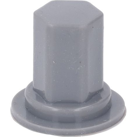 Couvercles de boulons à vis hexagonaux, 50 pièces, capuchons de protection hexagonaux étanches à la poussière, protecteur de tête en Silicone M12 33mm/1,3 pouces de hauteur (1/4)
