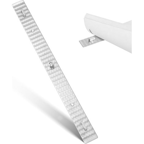 Règle à picots en métal argenté avec 3 broches pour les (1/5)