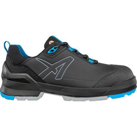 Chaussures de sécurité Albatros Taraval Noir/Bleu Low S3L ESD FO SR - 50 (EU) (1/5)