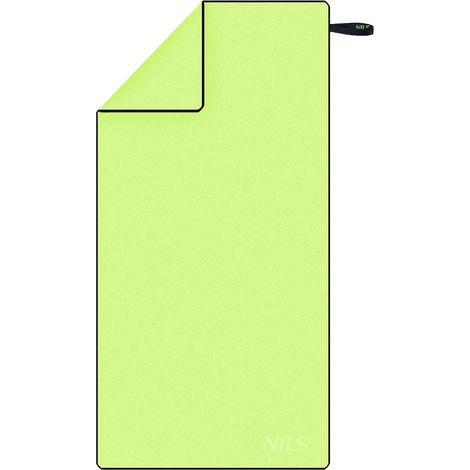 Mikrofaserhandtuch, Grün-Schwarz, 140x70 cm