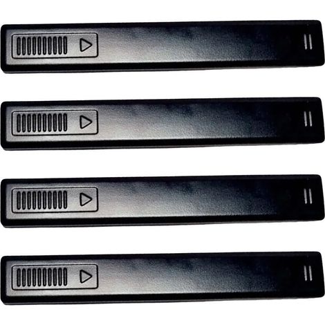 Lot de 4 cache-clips pour barres de toit Suzuki SWIFT 78132-68L01 pour barres de toit de voiture - Couvercle à clip moulé pour rail supérieur automobile (1/4)