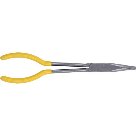 Pince à long bec 45 acier, coupe-câbles et fils, réparation, longueur 28 cm, angle 45° (1/5)