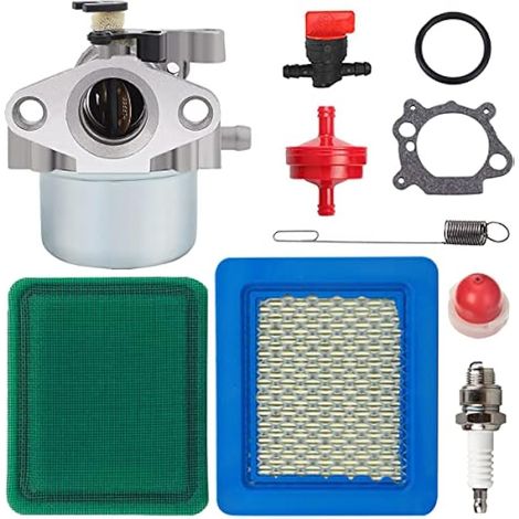 carburateur Filtre à air pour Briggs & Stratton 799866 790845 799871 796707 794304 12H800 128M02 675 675ex 725ex Moteur de série, pour Toro Craftsman 22" Recycler 190cc Tondeuse à Gazon (1/5)