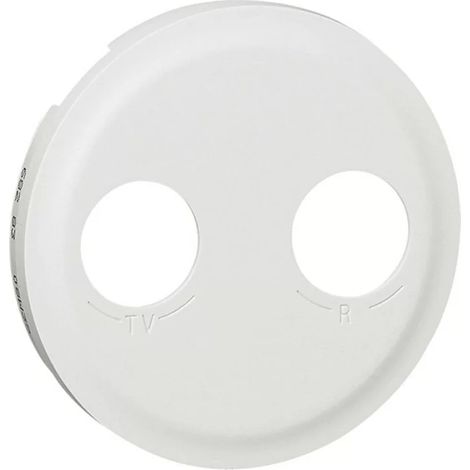 Legrand 068283 - Coprimozzo Céliane - presa TV-R - bianco