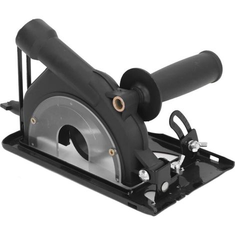 Support de Meuleuse D'angle, Support de Coupe Réglable, Couvercle de Protection, Accessoires de Meuleuse D'angle 0-45 °, Couvercle de Bouclier pour Fraiseuse D'angle de 100 à 125