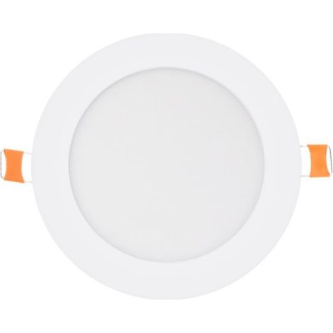 Downlight LED redondo 9W Aro Blanco  Blanco Frio (1/4)