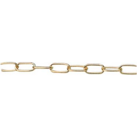 25 x CATENA GENOVESE NICHELATA N 12 D 1,8 MM