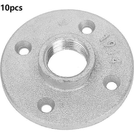 10 vis à bride DN20 à 4 trous, filetage britannique 3/4". (1/5)