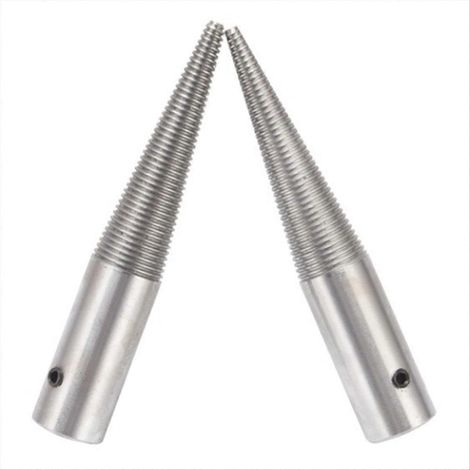 Broches coniques montées sur arbres de 12,7 mm pour le polissage, meules de polissage, kit de meuleuse d'établi - SFYGV (1/5)