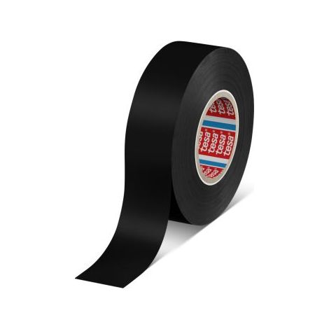 Ruban isolant Tesa Premium Soft en PVC Noir 33m x 25mm x 0.126mm ( Prix pour 1 ) (1/4)